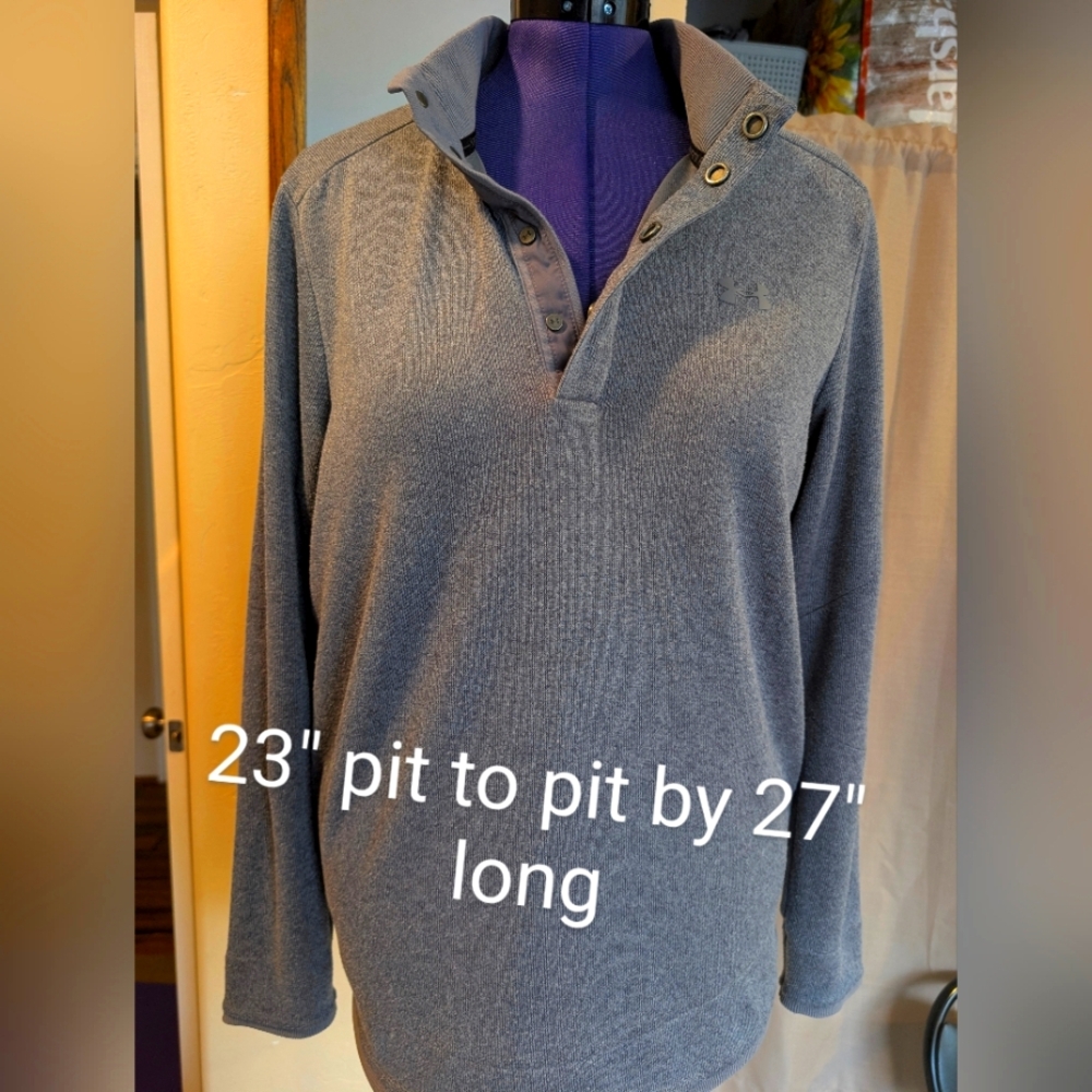 Men's Under Armour Cold Gear Golf sweater - Picture 2 of 11